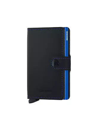 SECRID | Geldbörse - Miniwallet Matte Mini Black & Blue | 